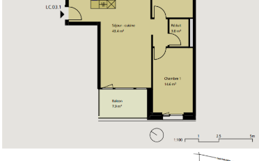Appartement 3.5 pièces - image - 2