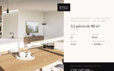 Wohnung 3.5 Zimmer - image - 1