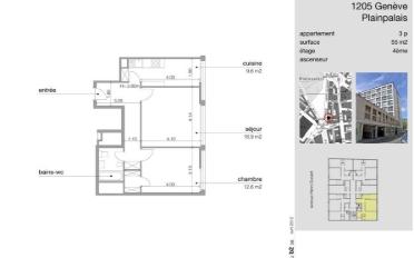 Apartment 3 rooms - image - 2