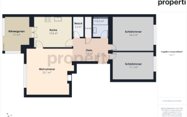 Appartement 3.5 pièces - image - 12