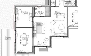 Maison contiguë 6.5 pièces - image - 6
