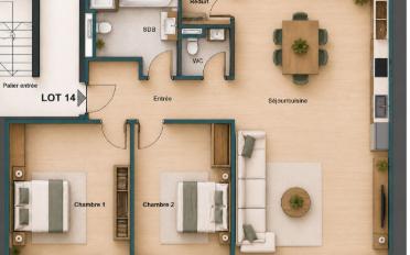 Apartment 3.5 rooms - image - 11
