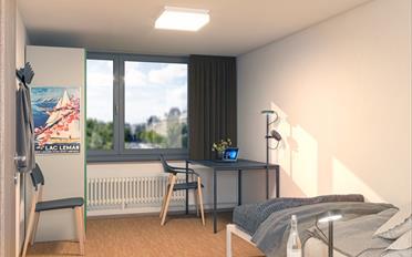 Möbl. Wohnobj. ein Zimmer - image - 2
