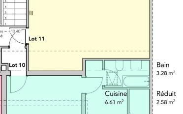 Wohnung 1.5 Zimmer - image - 9