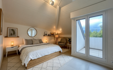 Attic flat 3 rooms - image - 3