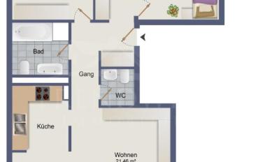 Appartement 4 pièces - image - 13