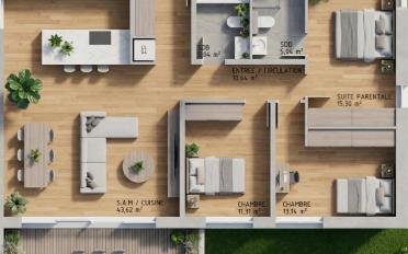 Apartment 4.5 rooms - image - 2
