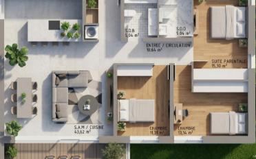 Apartment 4.5 rooms - image - 2