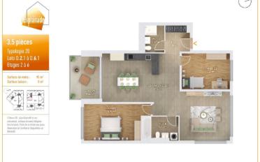 Wohnung 3.5 Zimmer - image - 11