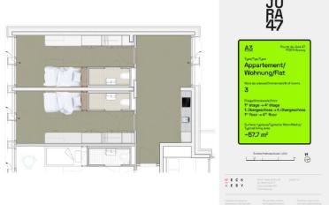 Apartment 3.5 rooms - image - 3