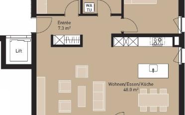 Apartment 3.5 rooms - image - 9