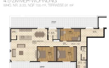 Attikawohnung 4.5 Zimmer - image - 6