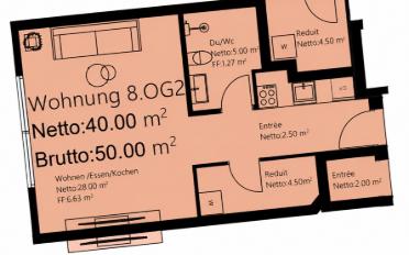 Wohnung 1.5 Zimmer - image - 5
