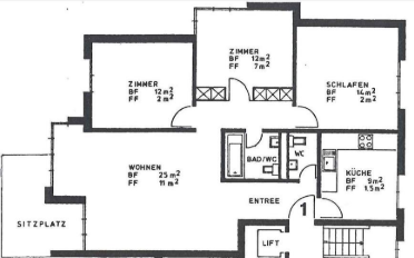 Apartment 4 rooms - image - 2
