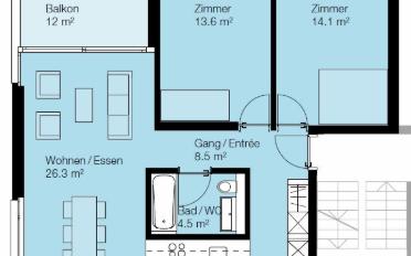 Apartment 3.5 rooms - image - 10