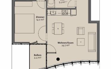 Wohnung 2.5 Zimmer - image - 7