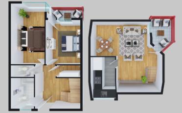 Duplex 3.5 rooms - image - 9