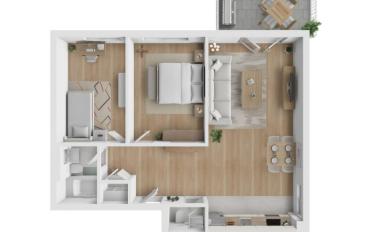 Apartment 3.5 rooms - image - 4