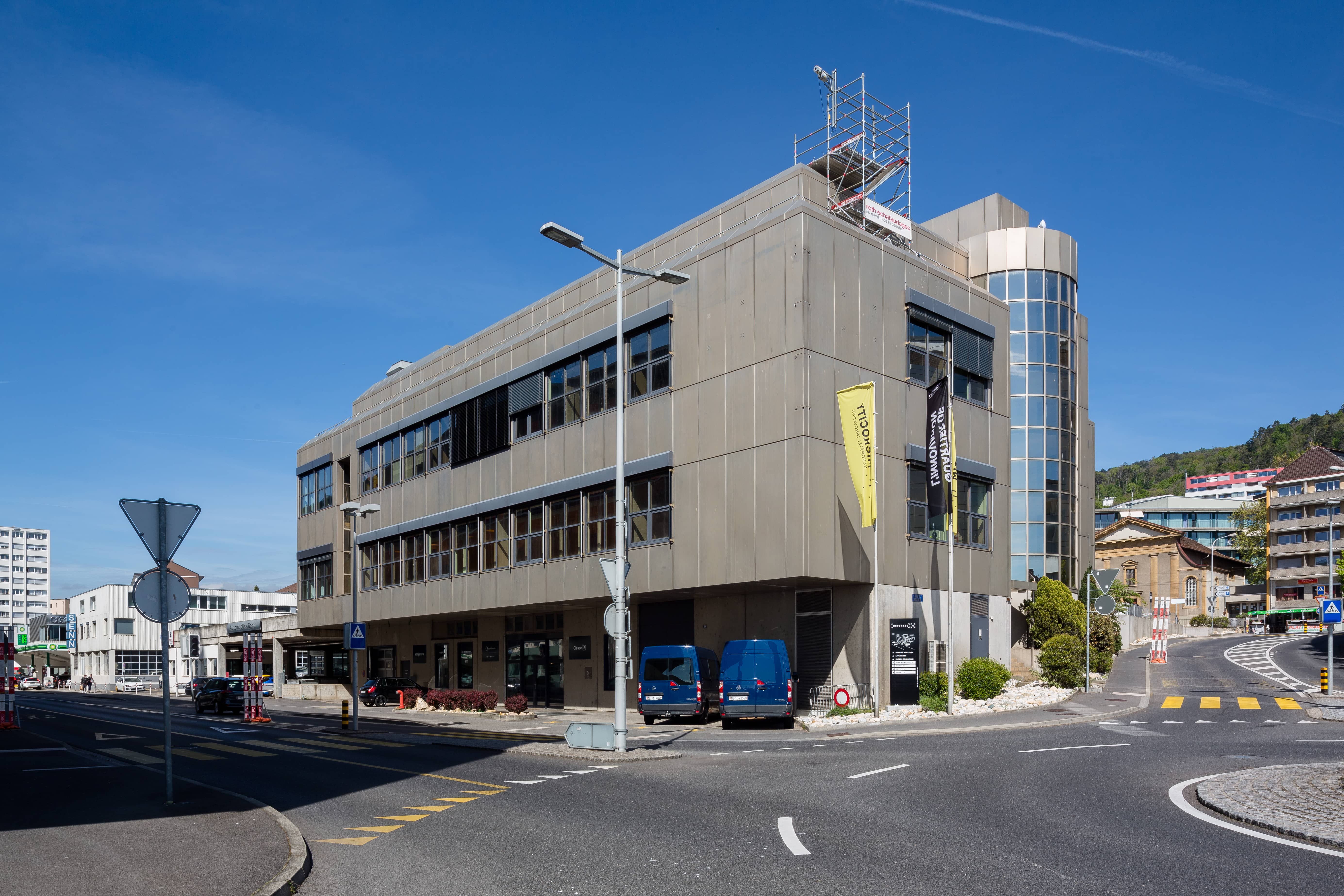 Des bâtiments achetés par le fonds Bonhôte-Immobilier SICAV, notamment à Neuchâtel